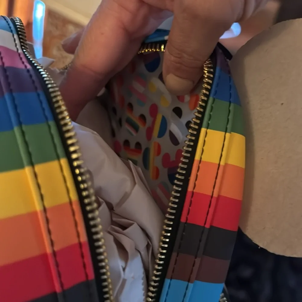 Loungefly Disney Mickey Mouse Pride Mini Backpack - Picture 3 of 4